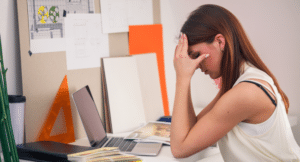 burnout lady -teacher