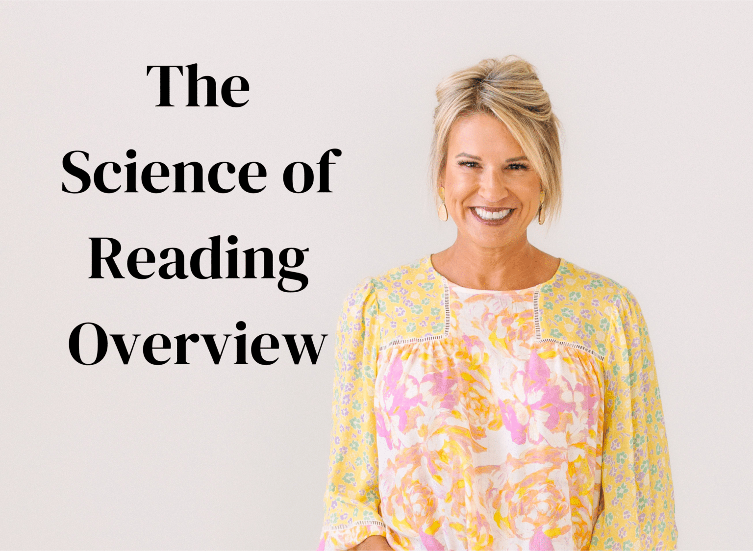 The Science of Reading Online Course Strobel Education