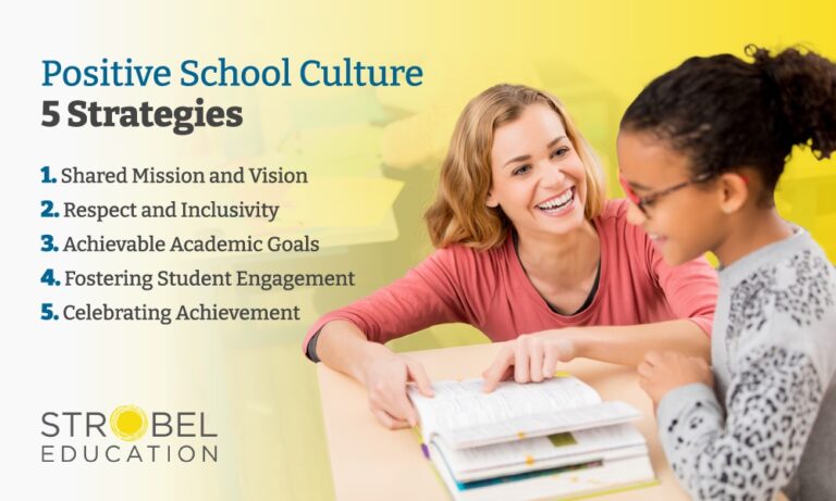 Creating a Positive School Culture for an Optimal Learning Environment