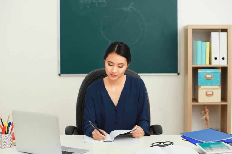 -Teacher planning/writing-
